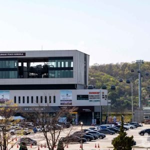The Peace Gondola at Imjingak in Paju, beside the DMZ